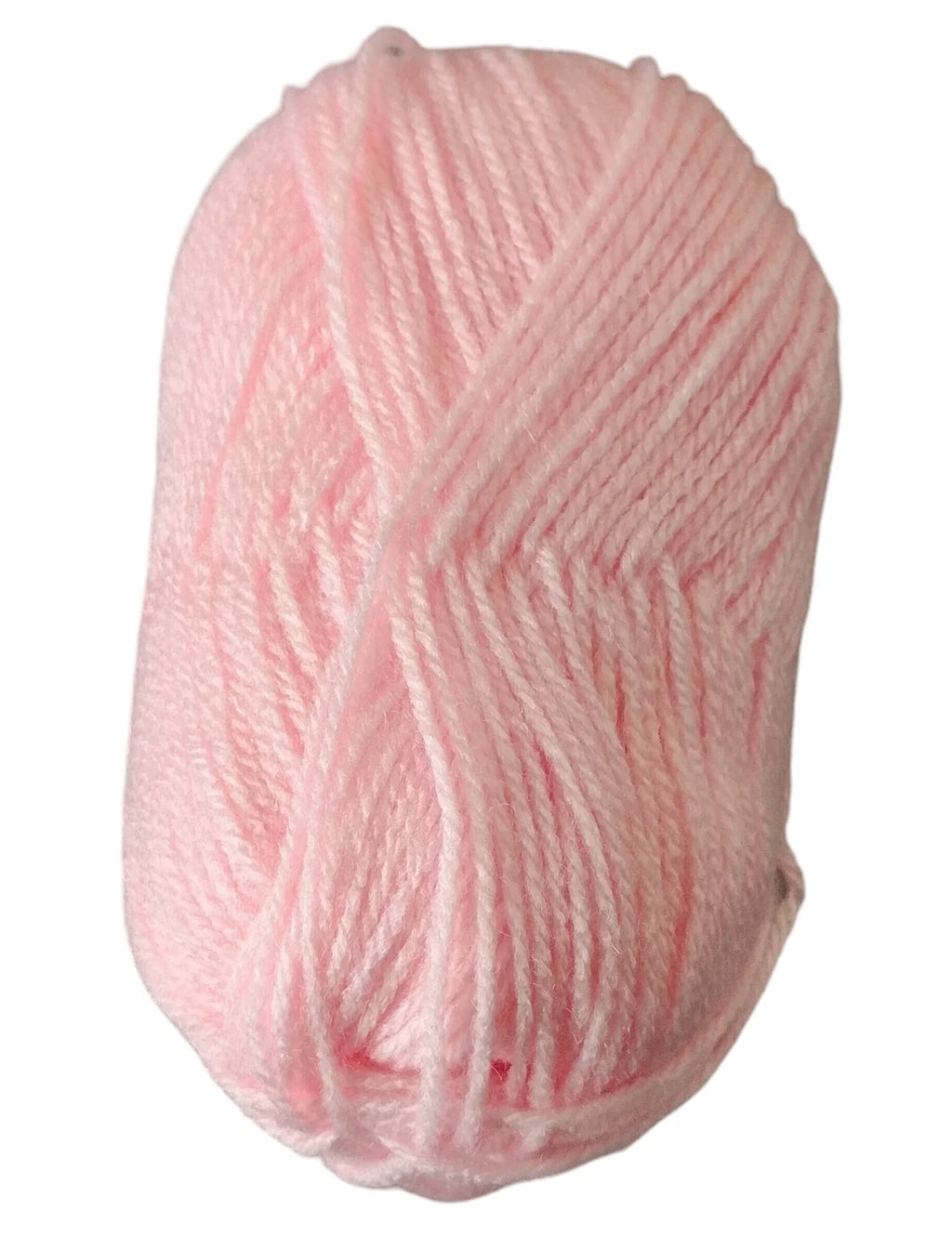 Soft pink yarn skein for crochet, Croch'pelotes by Sophie, handmade wool accessories