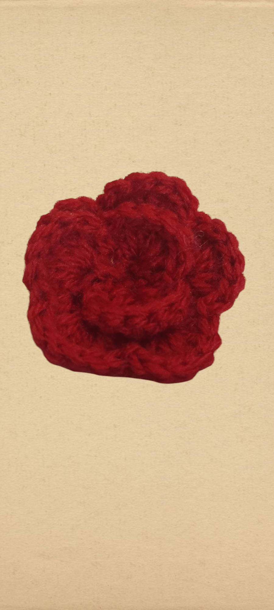 Broche de Rose - Bébé Crochet