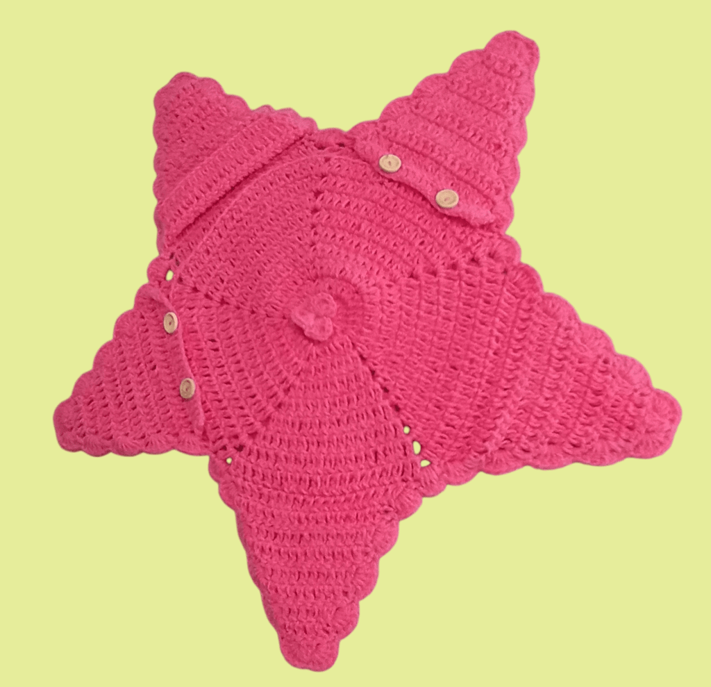 La combinaison petite étoile - Bébé Crochet