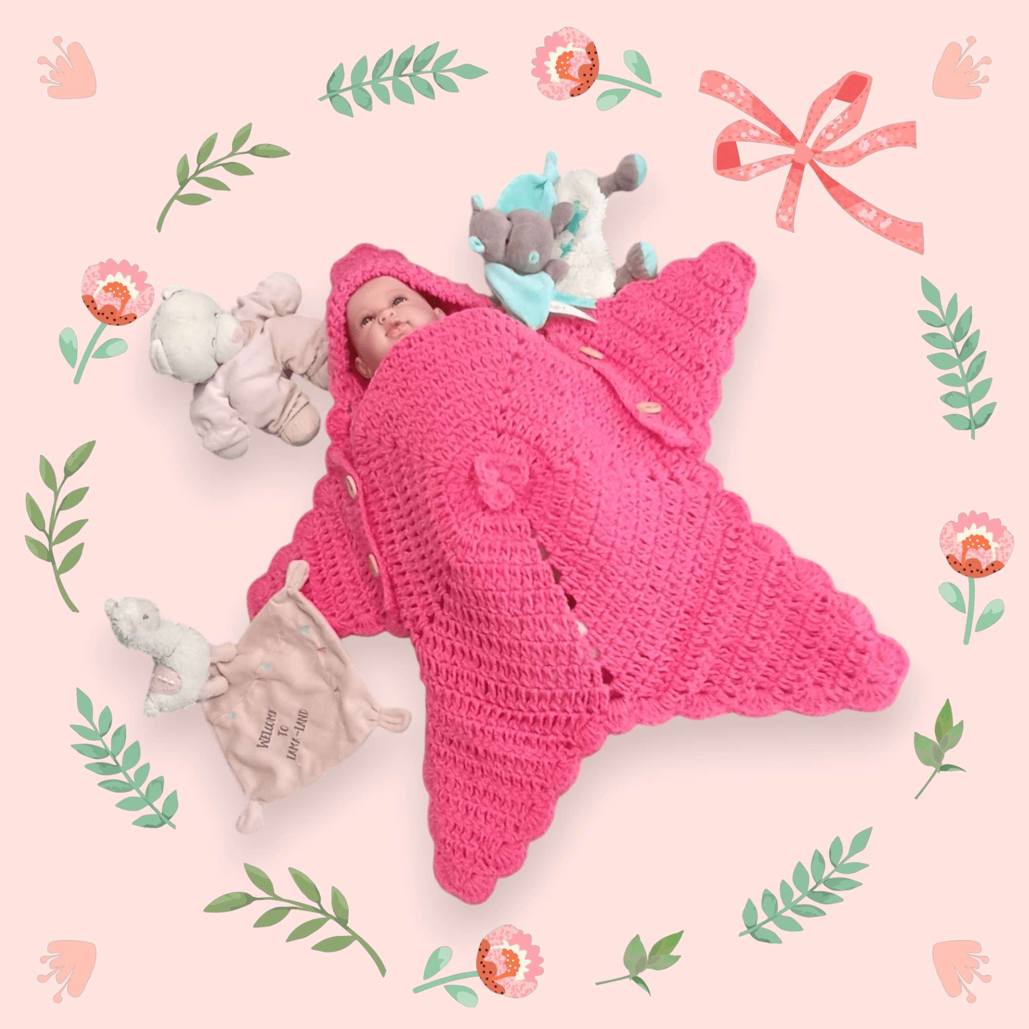 La combinaison petite étoile - Bébé Crochet