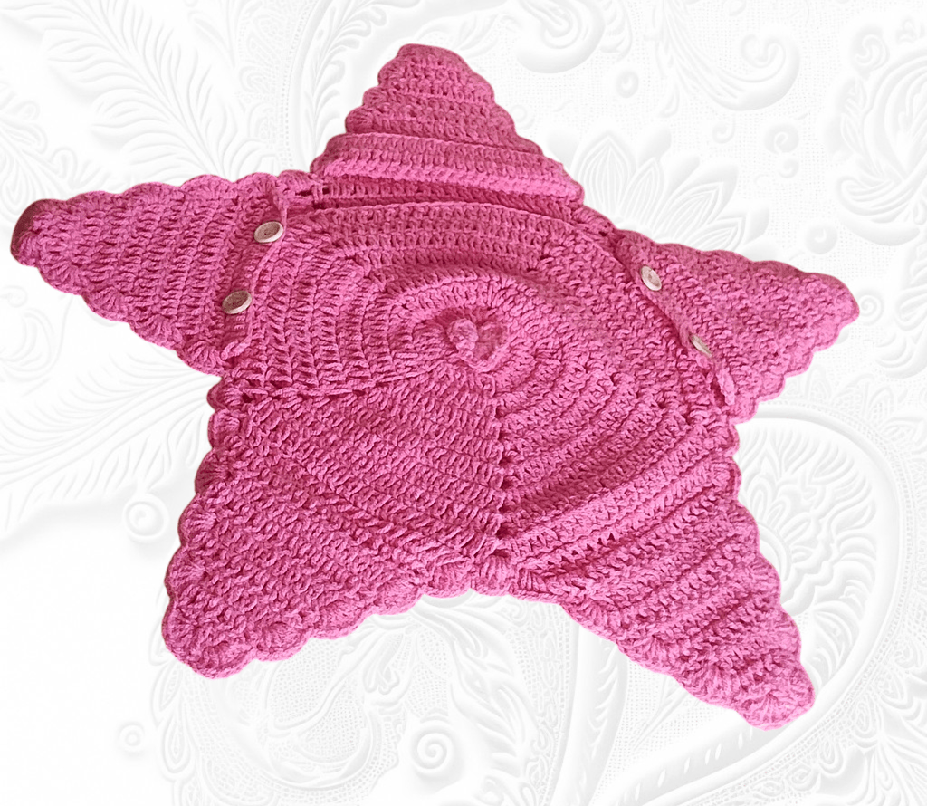 La combinaison petite étoile - Bébé Crochet