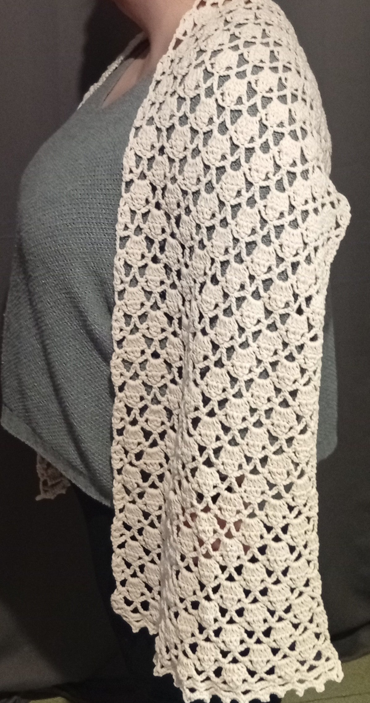 L'étole Lys - Bébé Crochet