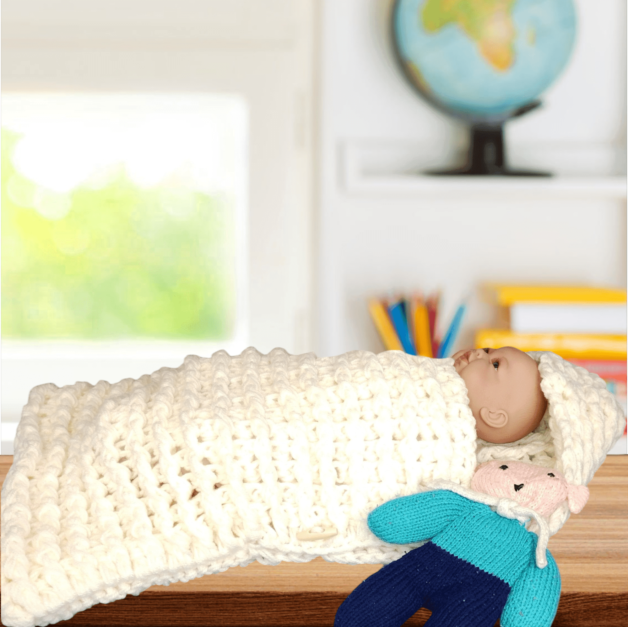 nid d'ange Séléna couleur azalée blanc 